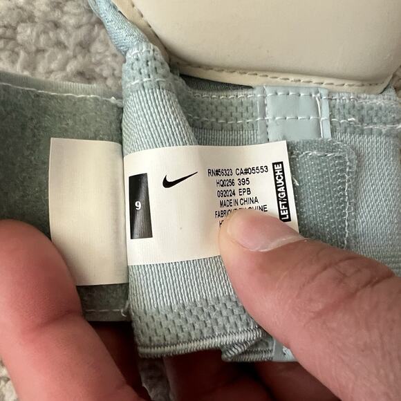 Nike GK Grip3 Goalkeeper Soccer Gloves Ocean Cube Pink Blast HQ0256-395 Size 9 - Picture 9 of 10